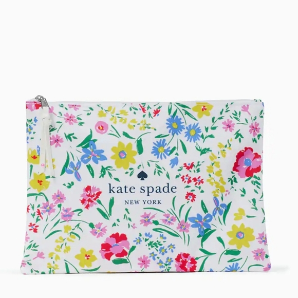kate spade Bags Nwot Kate Spade Floral Cosmetics Pouch Poshmark